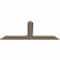 Ekena Millwork Portland Smooth Timber Gable Bracket, Douglas Fir, 60"W x 25"H x 1 1/2"D x 5 1/2"F, 10/12 Pitch GBW060X25X0206POR00SDF - alternate 3